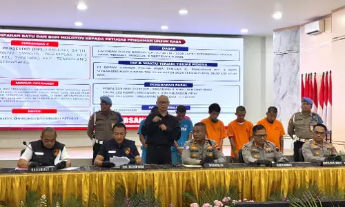 118 pelaku unjuk rasa anarkis di Jateng jadi tersangka 118 pelaku unjuk rasa anarkis di Jateng jadi tersangka