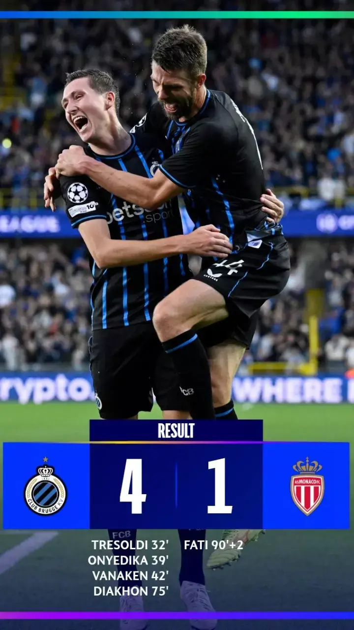 Hasil Liga Champions 2025/2026 19-09