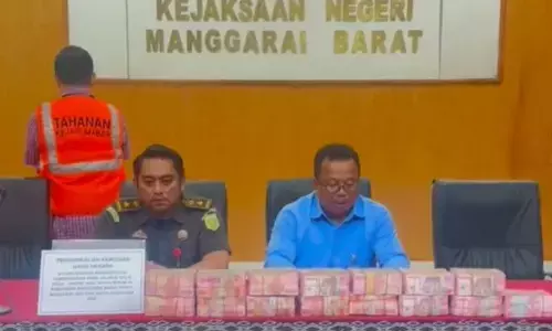 Kejari Mabar tangkap kontraktor korupsi jalan Kejari Mabar tangkap kontraktor korupsi jalan