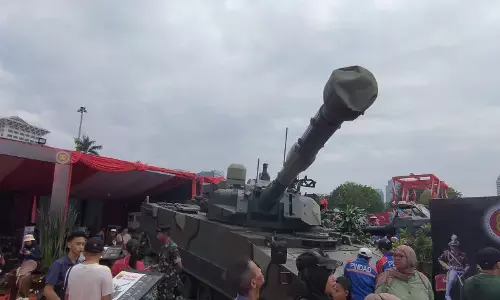 TNI AD pamerkan Tank Harimau di TNI Fair 2025 TNI AD pamerkan Tank Harimau di TNI Fair 2025