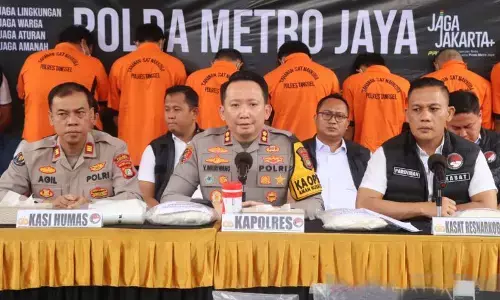 Polres Tangsel ungkap pabrik tembakau sintetis 21 kilogram Polres Tangsel ungkap pabrik tembakau sintetis 21 kilogram