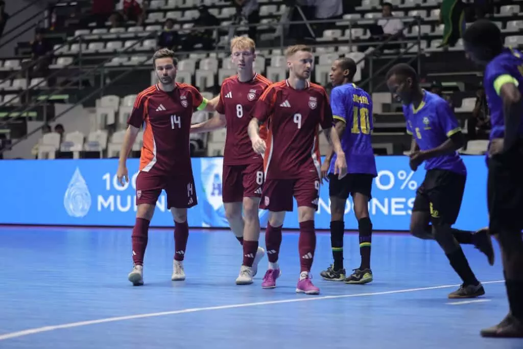 Menang Telak 3-0, Latvia Puncaki Four Nations Cup