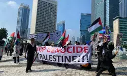 FPN gelar aksi dukung kedaulatan Palestina di Bunderan HI Jakarta