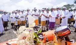Pemkab Badung lakukan ritual Pemahayu Jagat pascabencana banjir
