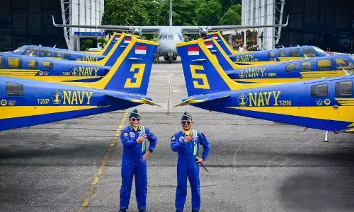 KSAL dan Pangkoarmada RI tinjau Puspenerbal sebelum tampil di HUT TNI KSAL dan Pangkoarmada RI tinjau Puspenerbal sebelum tampil di HUT TNI