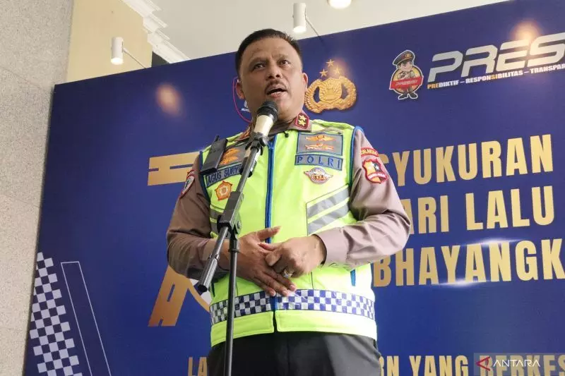 Korlantas tegaskan tekad jadi polantas humanis di Hari Lalu Lintas Korlantas tegaskan tekad jadi polantas humanis di Hari Lalu Lintas