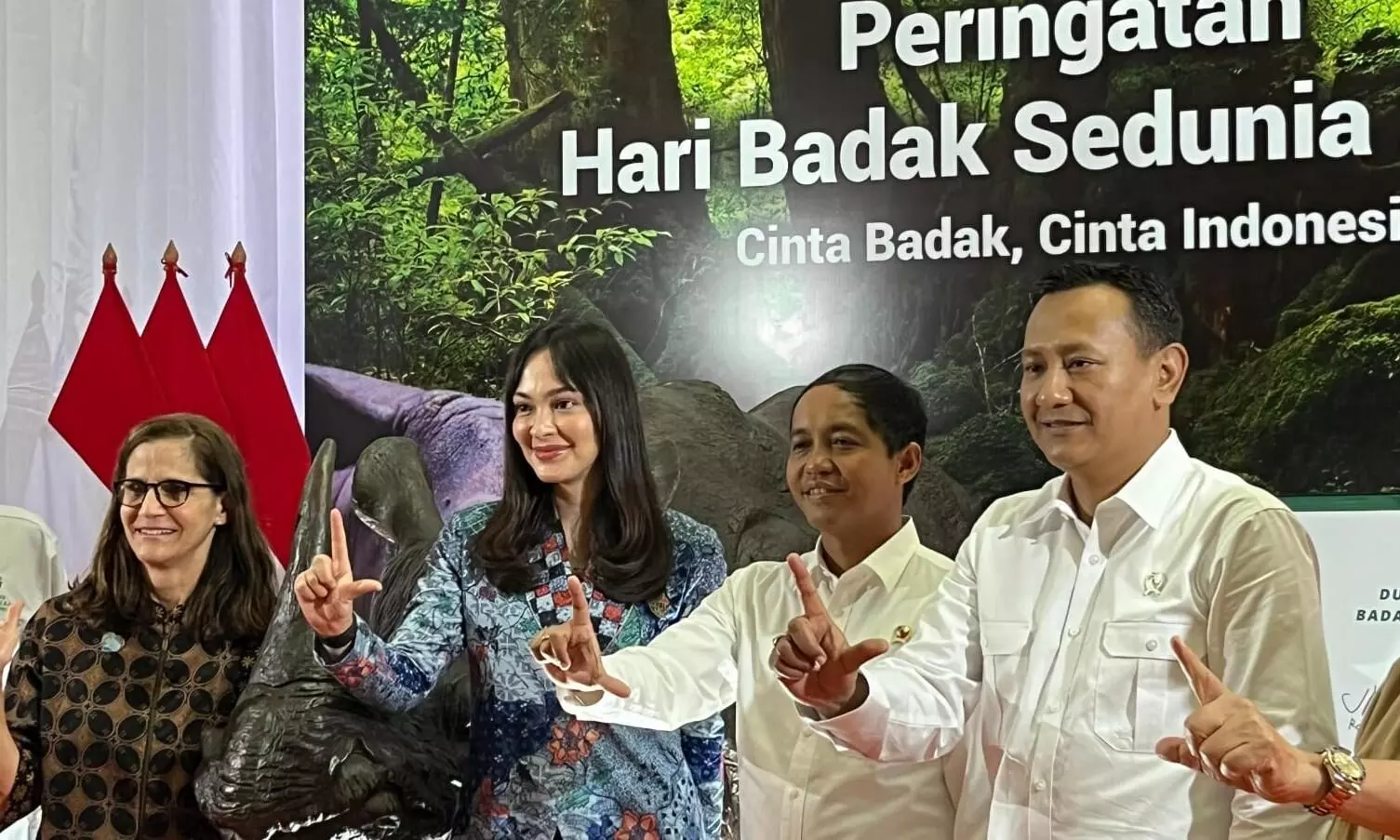 Kemenhut Peringati Hari Badak Sedunia: Lestarikan spesies badak di Nusantara Kemenhut Peringati Hari Badak Sedunia: Lestarikan spesies badak di Nusantara