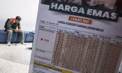 Harga emas Antam kini naik tipis Rp1.000 ke angka Rp2,123 juta/gram Harga emas Antam kini naik tipis Rp1.000 ke angka Rp2,123 juta/gram