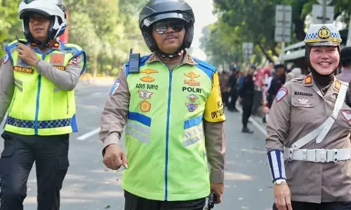 Korlantas belum menerapkan sanksi pelanggar sirine dan rotator Korlantas belum menerapkan sanksi pelanggar sirine dan rotator