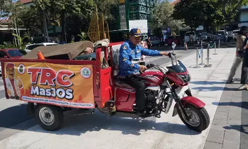 Pemkot Yogyakarta luncurkan TRC Mas Jos, siap jemput sampah kulkas hingga kasur di rumah Pemkot Yogyakarta luncurkan TRC Mas Jos, siap jemput sampah kulkas hingga kasur di rumah