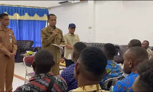 Kementrans berangkatkan 29 calon Komcad asal Merauke Kementrans berangkatkan 29 calon Komcad asal Merauke
