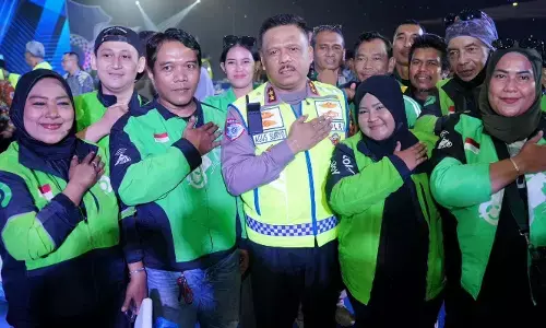 HUT ke-70, Kakorlantas: Polantas harus dekat dengan ojol dan pengguna jalan HUT ke-70, Kakorlantas: Polantas harus dekat dengan ojol dan pengguna jalan