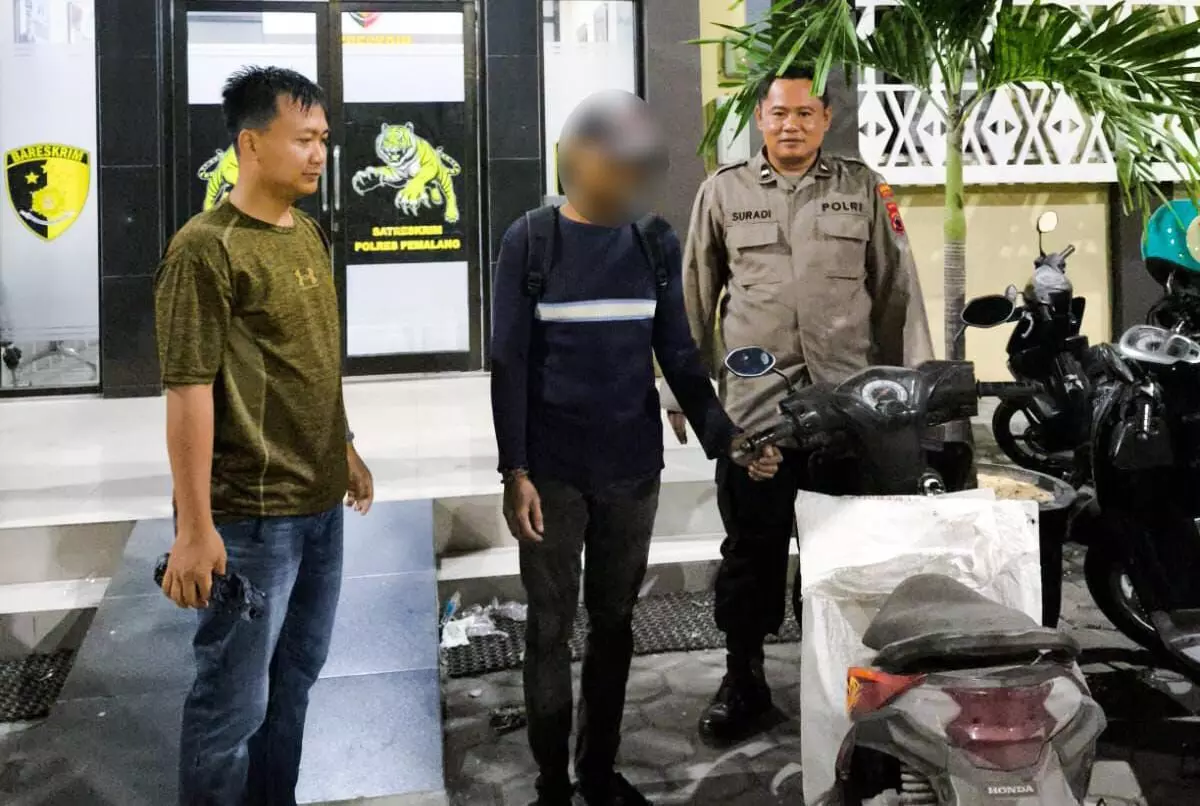 Diduga curi 40 plang imbauan tower sutet, pria asal Tegal diamankan polisi