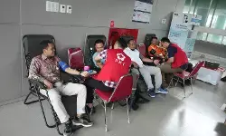 HUT Ke-80, KAI Sumut gelar donor darah dan cek kesehatan gratis di sejumlah stasiun HUT Ke-80, KAI Sumut gelar donor darah dan cek kesehatan gratis di sejumlah stasiun