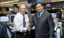 Prabowo gandeng bos Bloomberg perluas investasi energi bersih dan laut Prabowo gandeng bos Bloomberg perluas investasi energi bersih dan laut