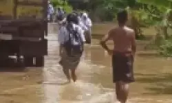 Sebanyak 135 rumah terdampak banjir di Kabupaten Langkat