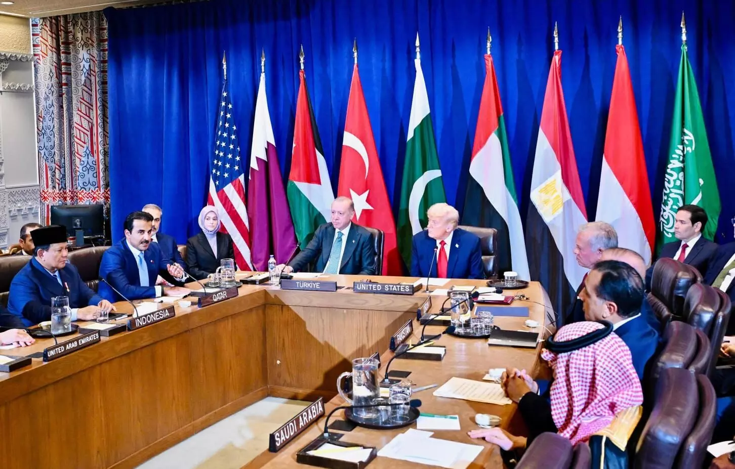 Prabowo hadiri pertemuan multilateral Timur Tengah, Trump tegaskan komitmen akhiri Perang Gaza