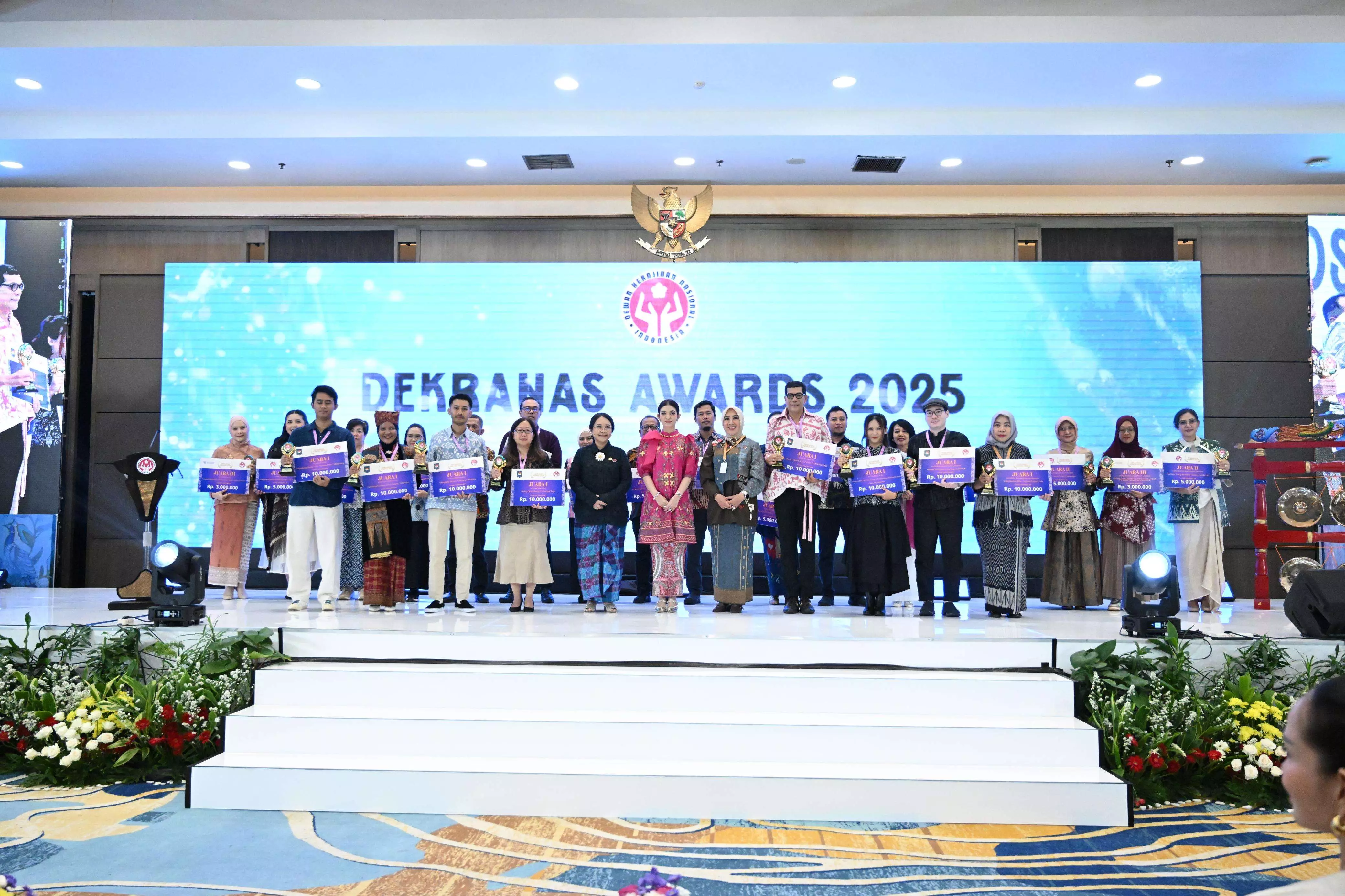Jateng borong penghargaan Dekranas Award 2025