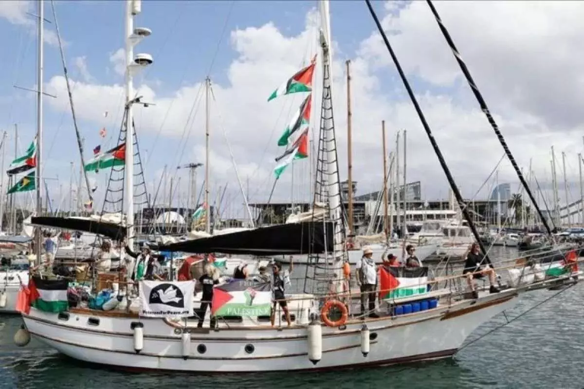 Global Sumud Flotilla dihadang drone dalam pelayaran ke Gaza