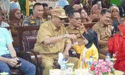 Bupati Langkat launching program LVNG pemantauan kesehatan digital anak