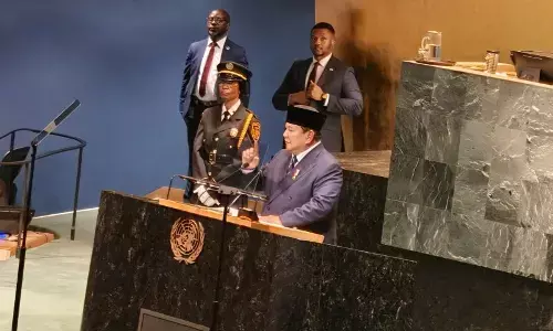 Prabowo serukan persatuan umat manusia pada Sidang Majelis Umum PBB Prabowo serukan persatuan umat manusia pada Sidang Majelis Umum PBB