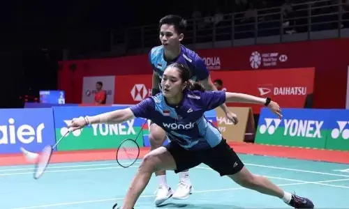 Amri/Nita awali Korea Open dengan kemenangan mudah atas wakil AS Amri/Nita awali Korea Open dengan kemenangan mudah atas wakil AS