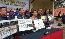 Polres Purwakarta ungkap sindikat curanmor di wilayah Subang