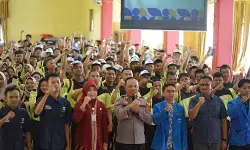 Polres Tegal dorong pelajar pahami Pancasila dan bangun karakter tangguh