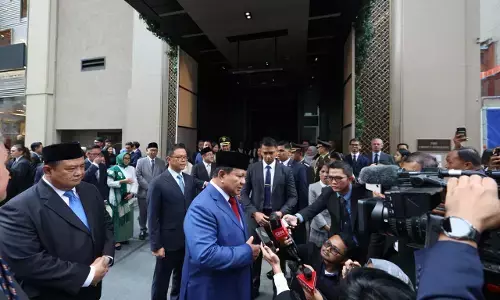 Pidato di PBB, Prabowo: Suatu penghormatan, ini panggung menyampaikan sikap Indonesia Pidato di PBB, Prabowo: Suatu penghormatan, ini panggung menyampaikan sikap Indonesia
