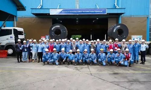 Krakatau Posco perkuat daya saing baja RI lewat `HRC warehouse modern` Krakatau Posco perkuat daya saing baja RI lewat `HRC warehouse modern`