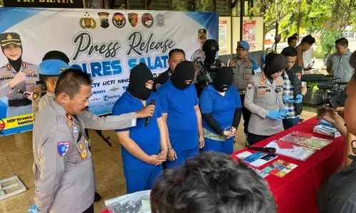 Empat provokator kerusuhan Mapolres Salatiga ditangkap Empat provokator kerusuhan Mapolres Salatiga ditangkap