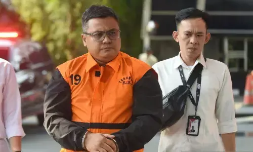KPK ungkap alasan belum tahan Topan Ginting saat rekannya disidang KPK ungkap alasan belum tahan Topan Ginting saat rekannya disidang