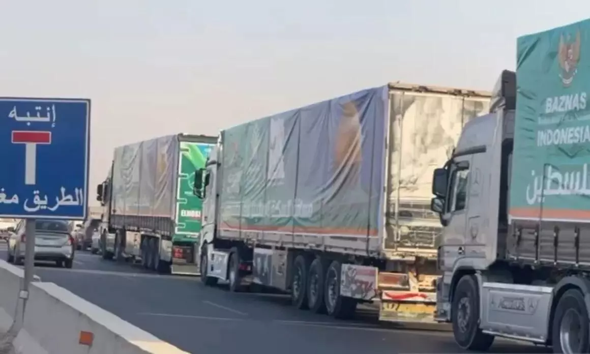 Indonesia tambah 14 truk bantuan logistik bagi Gaza