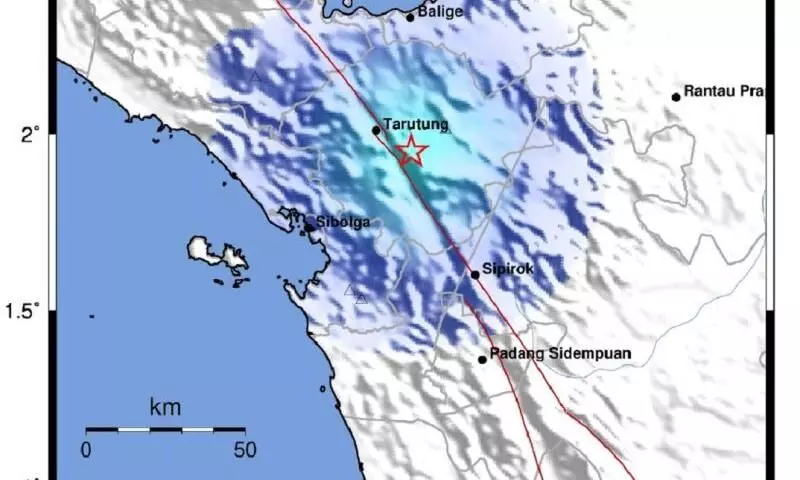 BBMKG: Gempa di Tapanuli Utara akibat aktivitas Sesar Besar Sumatra