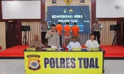 Polres Tual Maluku tetapkan tiga tersangka dalam kasus pembunuhan anak Polres Tual Maluku tetapkan tiga tersangka dalam kasus pembunuhan anak