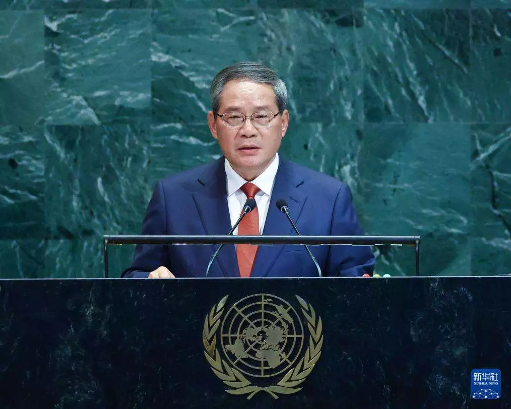 Li Qiang menghadiri debat umum Majelis Umum PBB ke-80