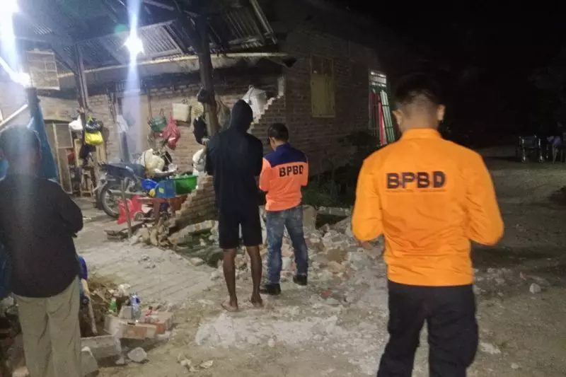 BPBD sebut tak ada korban jiwa akibat gempa di Tanggamus