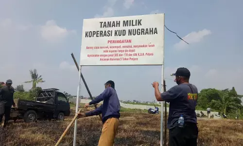 Korban mafia tanah jadi tersangka, Ketua KUD minta perlindungan Prabowo