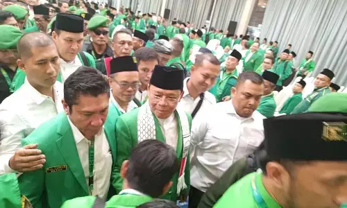 Mardiono minta maaf ke kader PPP, serukan demokrasi santun di Muktamar Mardiono minta maaf ke kader PPP, serukan demokrasi santun di Muktamar