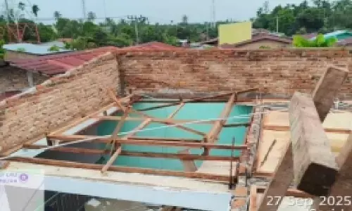 22 rumah rusak akibat cuaca ekstrem landa Deliserdang 22 rumah rusak akibat cuaca ekstrem landa Deliserdang