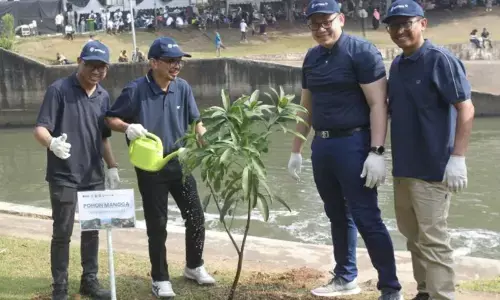 Antam perkuat ketahanan pangan lewat kolaborasi pertanian kota Antam perkuat ketahanan pangan lewat kolaborasi pertanian kota