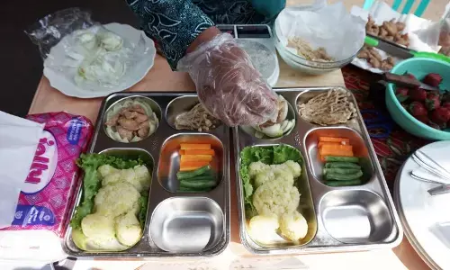 Tak perlu timbangan, ini cara mudah ukur porsi makan pakai tangan Tak perlu timbangan, ini cara mudah ukur porsi makan pakai tangan