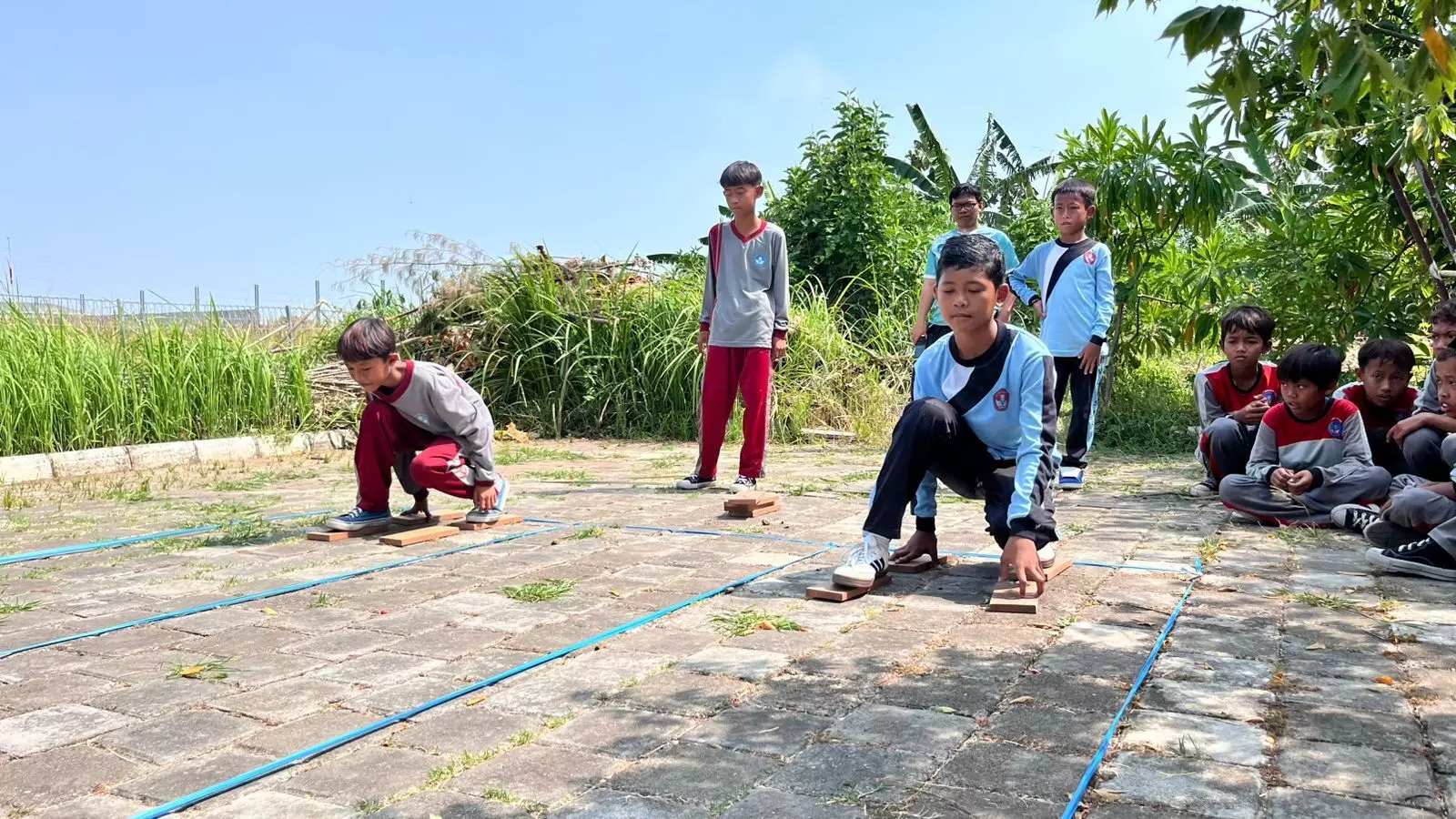 Seru..! Ratusan anak-anak ikuti lomba permainan tradisional di Taman Cirebon Power