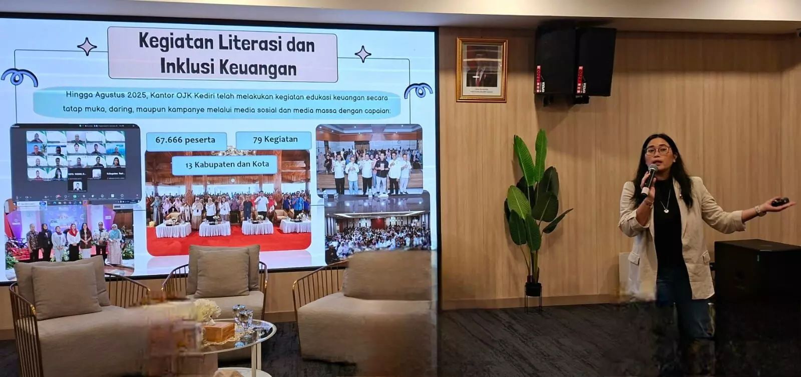 OJK Kediri ajak kolaborasi TPAKD dan FKIJK tingkatkan literasi dan inklusi keuangan