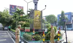 Sambut Hari Kesaktian Pancasila, Taman Tugu Ahmad Yani Kudus dipercantik