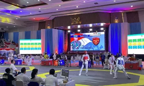Kejuaraan Internasional Taekwondo Panglima TNI Cup 2025 sukses digelar Kejuaraan Internasional Taekwondo Panglima TNI Cup 2025 sukses digelar