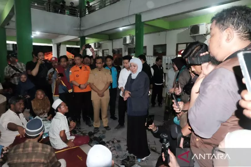 Korban ponpes runtuh di Sidoarjo dapat perawatan gratis dari pemerintah