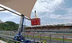 Logistik MotoGP Indonesia 2025 tiba di Mandalika