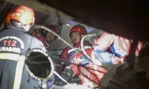 Satu santri jadi korban jiwa ambruknya mushala ponpes di Sidoarjo Satu santri jadi korban jiwa ambruknya mushala ponpes di Sidoarjo