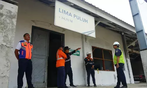 Tingkatkan pelayanan, KAI Divre I Sumut tata dan perluas Stasiun Lima Puluh Tingkatkan pelayanan, KAI Divre I Sumut tata dan perluas Stasiun Lima Puluh